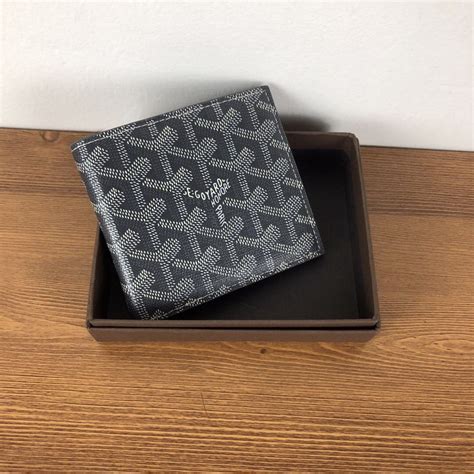 goyard slim wallet|authentic goyard wallet.